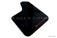 Load image into Gallery viewer, Rally Armor Universal UR Black Mud Flap w/ Metallic Black Logo - Pair