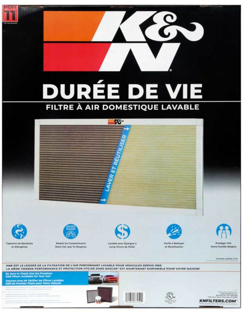 K&N HVAC Filter - 24 x 30 x 1