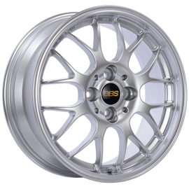BBS RG-R 17x9 5x120 ET42 Diamond Silver Wheel -82mm PFS/Clip Required