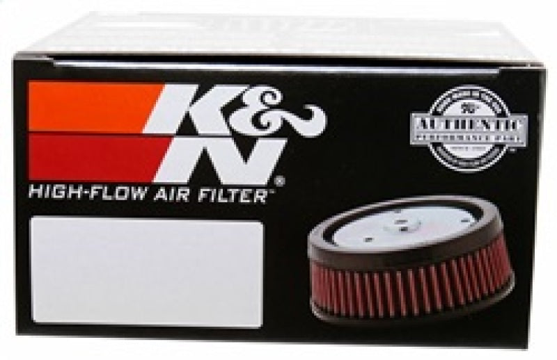 K&N 4in ID / 5.25in OD / 2in H Custom Assembly Filter designed to fit Harley-Davidson Motorcycles