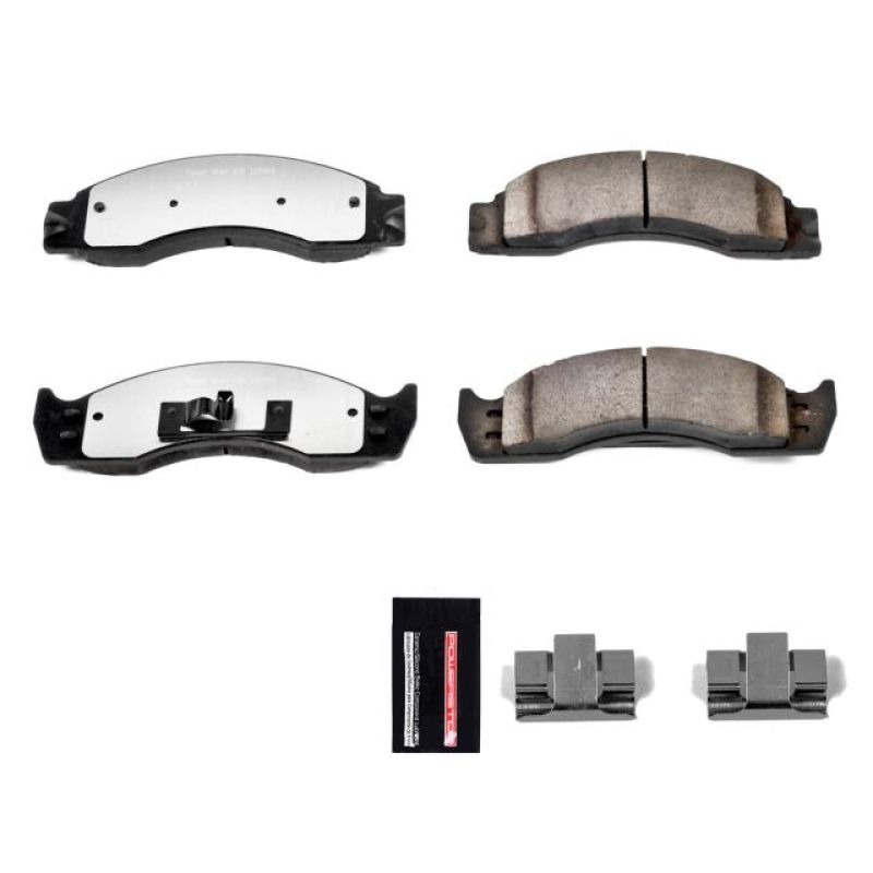Power Stop 01-02 Ford E-450 Super Duty Front or Rear Z36 Truck & Tow Brake Pads w/Hardware