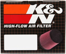 Load image into Gallery viewer, K&amp;N Universal Air Filter - Round Tapered - 3in Top OD x 3.75in Base OD x 6in H x 2.438in Flange ID