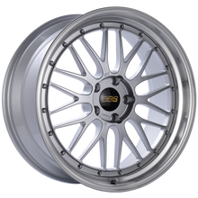 Load image into Gallery viewer, BBS LM 19x9.5 5x120 ET35 Diamond Silver Center Diamond Cut Lip Wheel -82mm PFS/Clip Required