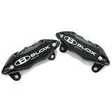 BLOX Racing Forged 4 Piston Calipers - Pair (Fits Honda/Acura 262mm Rotors)