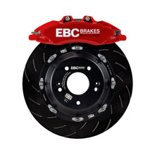 Load image into Gallery viewer, EBC Racing 20-23 Volkswagen Golf R Red Apollo-6 Calipers 380mm Rotors Front Big Brake Kit