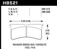 Load image into Gallery viewer, Hawk HT-14 16.51mm Thickness DTC-50 Race Brake Pads