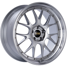Load image into Gallery viewer, BBS LM-R 21x10 5x120 ET35 Diamond Silver Center Diamond Cut Lip Wheel -82mm PFS/Clip Required