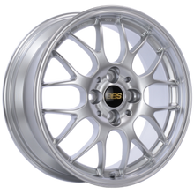 Load image into Gallery viewer, BBS RG-R 18x8 5x114.3 ET40 82mm Bore Diamond Silver Wheel PFS Required