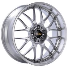 Load image into Gallery viewer, BBS RS-GT 20x8.5 5x120 ET15 Diamond Silver Center Diamond Cut Lip Wheel -82mm PFS/Clip Required