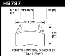 Load image into Gallery viewer, Hawk 15-17 Chevy Corvette Z51 DTC-60 Race Front Brake Pads