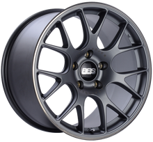 Load image into Gallery viewer, BBS CH-R 19x11 5x130 ET56 CB71.6 Satin Titanium Polished Rim Protector Wheel