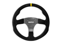 Load image into Gallery viewer, Sparco Steering Wheel R350B Suede w/ Button