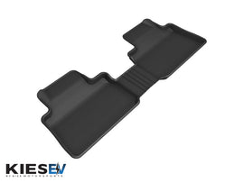 3D MAXpider 19-21 Audi E-Tron Kagu 2nd Row Floormats - Black