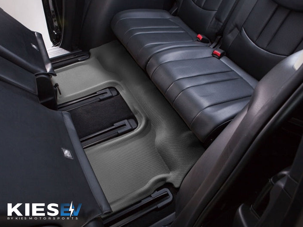 3D MAXpider 2016-2018 Tesla Model X 6-Seats w/ Console Kagu 3rd Row Floormats - Black