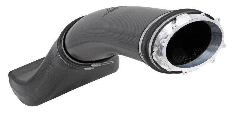 K&N Universal NHRA Pro Stock Custom Racing Carbon Fiber Intake Tubes w/ Billet Throttle Body Adapter