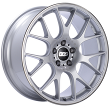 Load image into Gallery viewer, BBS CH-R 20x9 5x120 ET24 Brilliant Silver Polished Rim Protector Wheel -82mm PFS/Clip Required