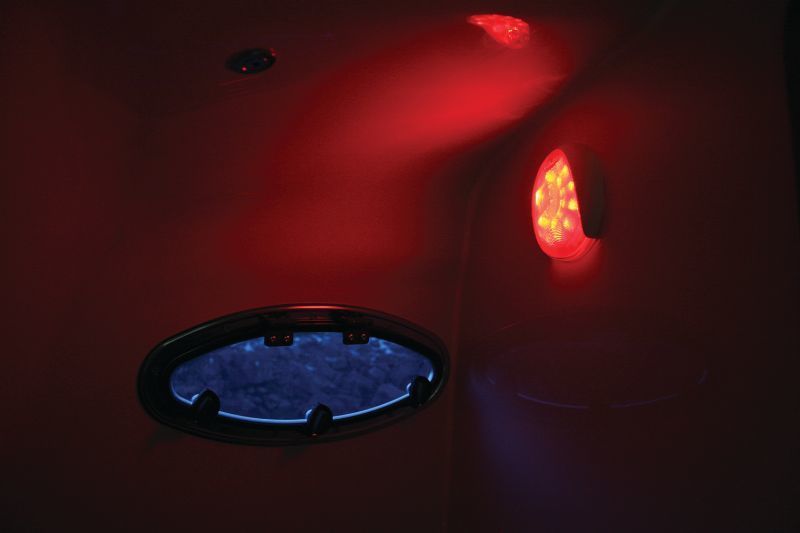Hella Interior Lamp Euroled130T Red/Wht 2Ja