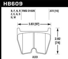 Load image into Gallery viewer, Hawk 08-14 Audi R8 4.2L Base Front ER-1 Brake Pads