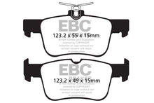 Load image into Gallery viewer, EBC 13+ Ford Fusion 1.6 Turbo Yellowstuff Rear Brake Pads