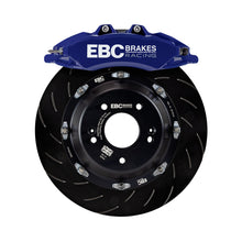 Load image into Gallery viewer, EBC Racing 2023+ Nissan 400Z Blue Apollo-6 Calipers 380mm Rotors Front Big Brake Kit
