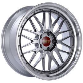BBS LM 20x9 5x120 ET15 Diamond Black Center Diamond Cut Lip Wheel -82mm PFS/Clip Required