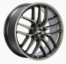Load image into Gallery viewer, BBS CC-R 19x9 5x120 ET48 Satin Platinum Polished Rim Protector Wheel -82mm PFS/Clip Required