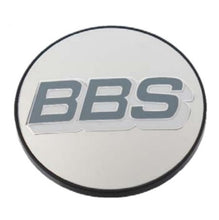 Load image into Gallery viewer, BBS Center Cap 56mm Polished/Grey &amp; White