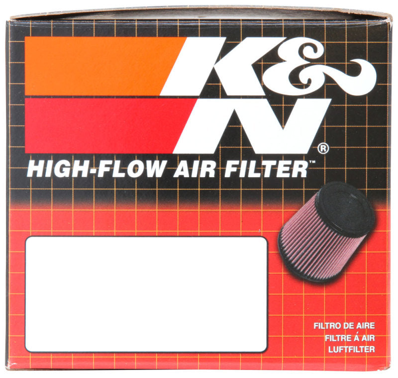 K&N Universal Rubber Filter Round Tapered 1-11/16 Flange 3.5in Base OD x 2in Top OD x 4in H