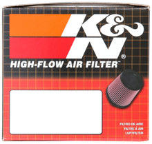 Load image into Gallery viewer, K&amp;N Filter Universal Rubber Filter Oval Tapered 4in Base O/S L x 3.5in Top O/S L x 2.75in H