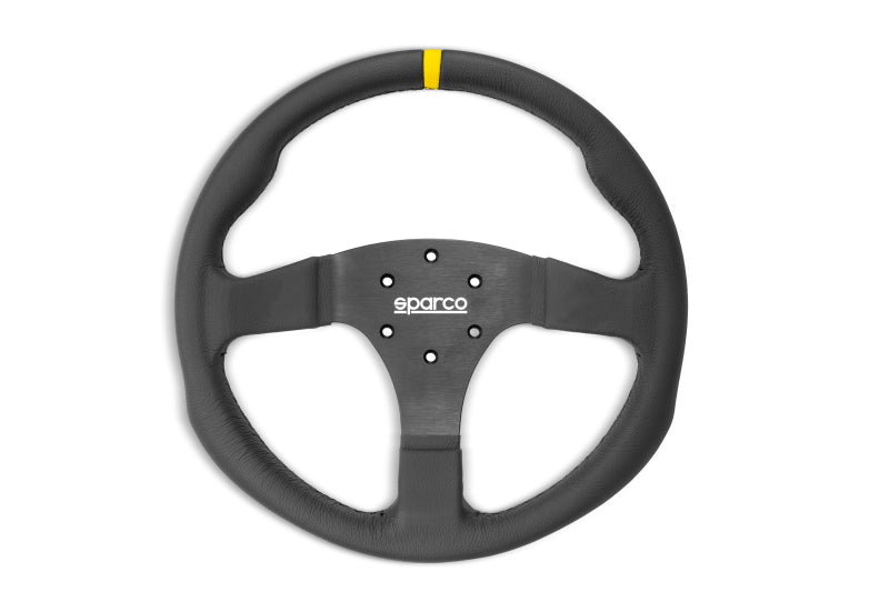 Sparco Steering Wheel R350B Leather w/ Button