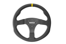 Load image into Gallery viewer, Sparco Steering Wheel R350B Leather w/ Button