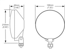 Load image into Gallery viewer, Hella Headlamp FF-ZF 0/180GR MG12 1F7