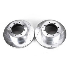 Load image into Gallery viewer, Power Stop 00-02 Ford E-450 Super Duty Rear Evolution Drilled &amp; Slotted Rotors - Pair