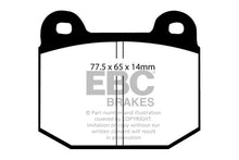 Load image into Gallery viewer, EBC 08+ Lotus 2-Eleven 1.8 Supercharged Yellowstuff Front Brake Pads
