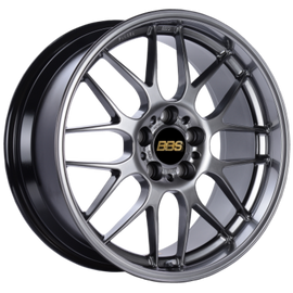 BBS RG-R 18x9.5 5x120 ET33 Diamond Black Wheel - 82mm PFS Required