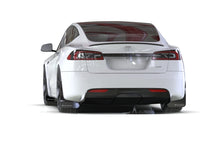 Load image into Gallery viewer, Rally Armor 21-23 Tesla Model S / S Plaid Black UR Mud Flap w/ White Logo