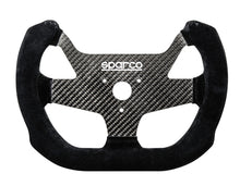 Load image into Gallery viewer, Sparco Steering Wheel F10C Carbon Suede Black