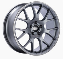 Load image into Gallery viewer, BBS CH-R 19x8 5x120 ET40 Satin Titanium Polished Rim Protector Wheel -82mm PFS/Clip Required