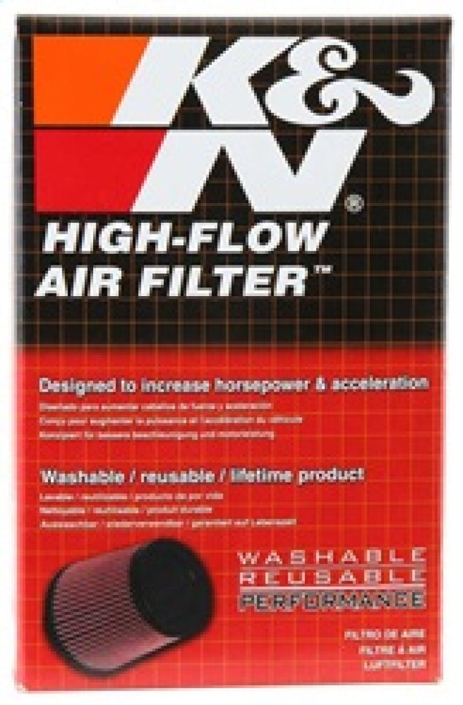 K&N Universal Rubber Filter 2.063 inch FLG 3.5 inch OD 5 inch Height