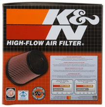 Load image into Gallery viewer, K&amp;N Universal Chrome Round Tapered Air Filter 2.75in Flg ID x 5.031in B OD x 3.5in Top OD x 5.5in H