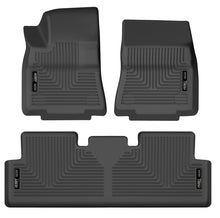 Load image into Gallery viewer, Husky Liners 20-22 Tesla Y WeatherBeater Front &amp; 2nd Seat Floor Liner - Blk