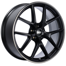 Load image into Gallery viewer, BBS CI-R 19x9 5x120 ET48 Satin Black Polished Rim Protector Wheel -82mm PFS/Clip Required