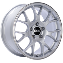 Load image into Gallery viewer, BBS CH-R 20x9 5x120 ET44 Brilliant Silver Polished Rim Protector Wheel -82mm PFS/Clip Required