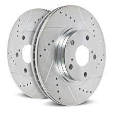 Load image into Gallery viewer, Power Stop 20-21 Audi e-tron Sportback Rear Drilled &amp; Slotted Rotor (Pair)