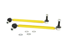Load image into Gallery viewer, Whiteline 18-19 Kia Stinger Front Sway Bar Link Assembly Heavy Duty Adjustable Steel Ball