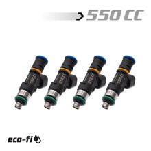 Load image into Gallery viewer, BLOX Racing Eco-Fi Street Injectors 550cc/min Honda K Series (Set of 4)
