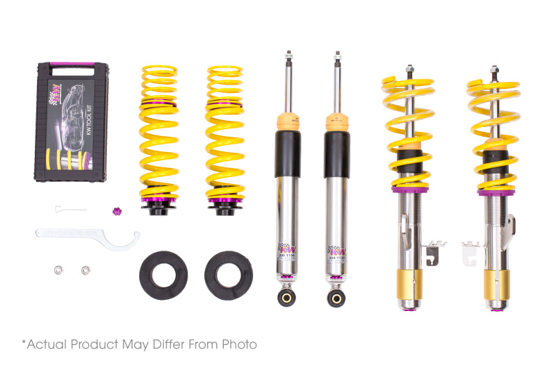 KW Coilover Kit V3 2022+ Audi Q4 (FZ) 4WD Sportback e-Tron w/o Electronic Dampers
