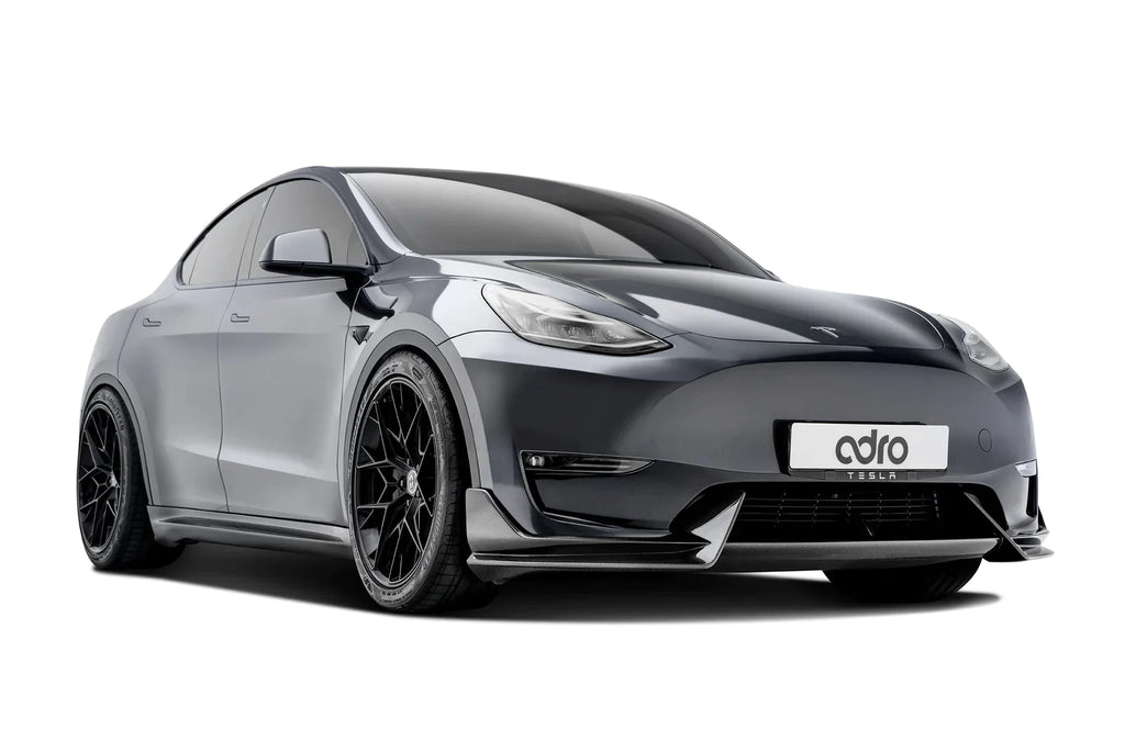 Adro Tesla Model Y Premium Prepreg Carbon Fiber Side Skirts