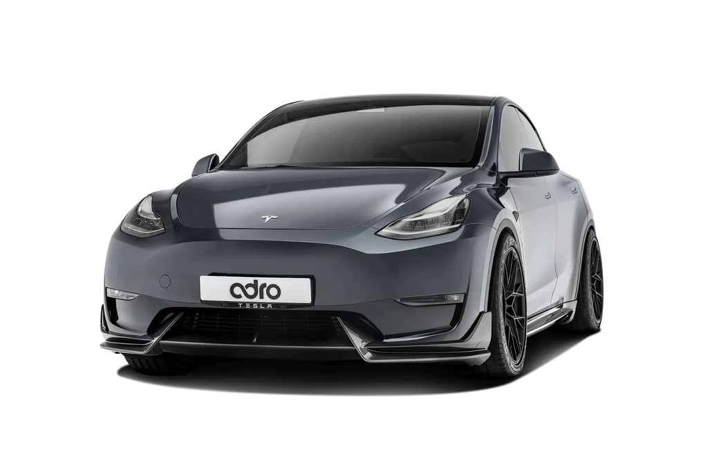 Adro Tesla Model Y Premium Prepreg Carbon Fiber Front Lip