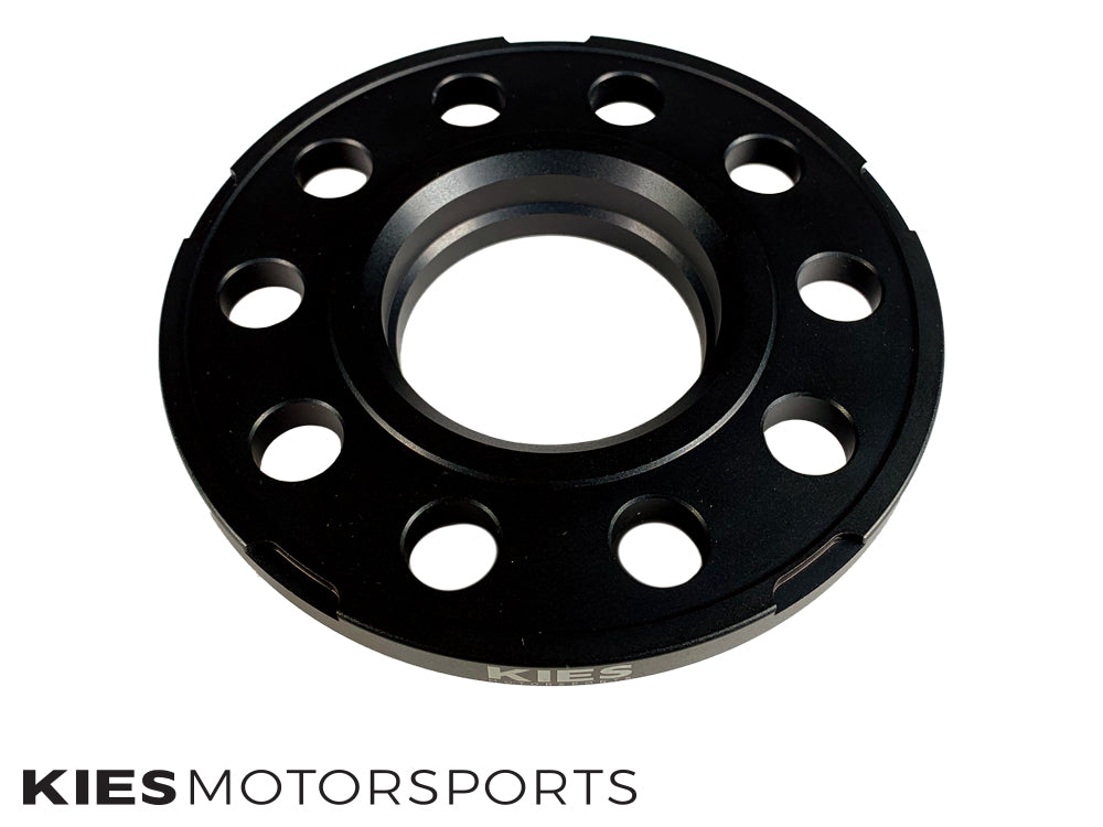 Kies Motorsports F Series BMW Wheel Spacers 5 x 120 Black Finish